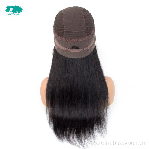 Wholesale raw virgin human hair wigs,360 lace human hair wigs